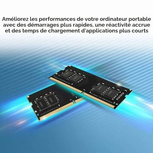 Lexar SO-DIMM 32 Go DDR4 3200 MHz - vue 2