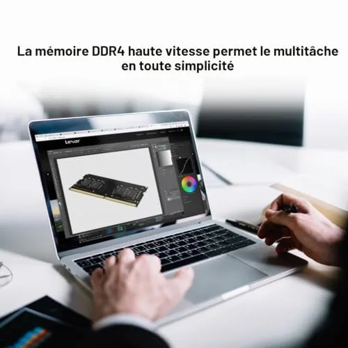 Lexar SO-DIMM 32 Go DDR4 3200 MHz - vue 3