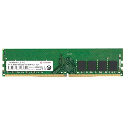 Transcend JetRAM 8Go DDR4-3200 CL22 DIMM