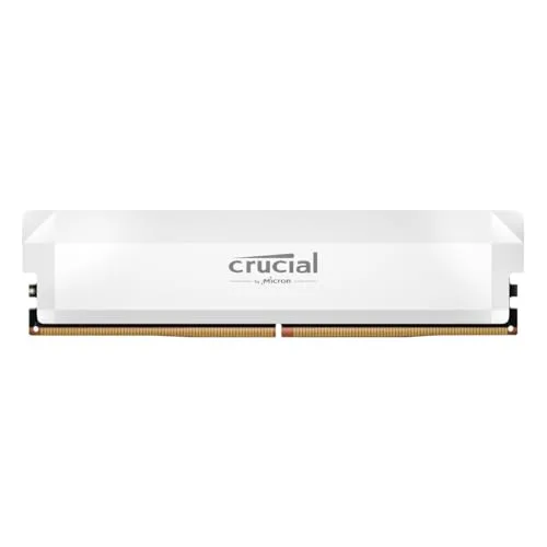 Crucial Pro OC 16 Go DDR5-6400 CL32 Blanc