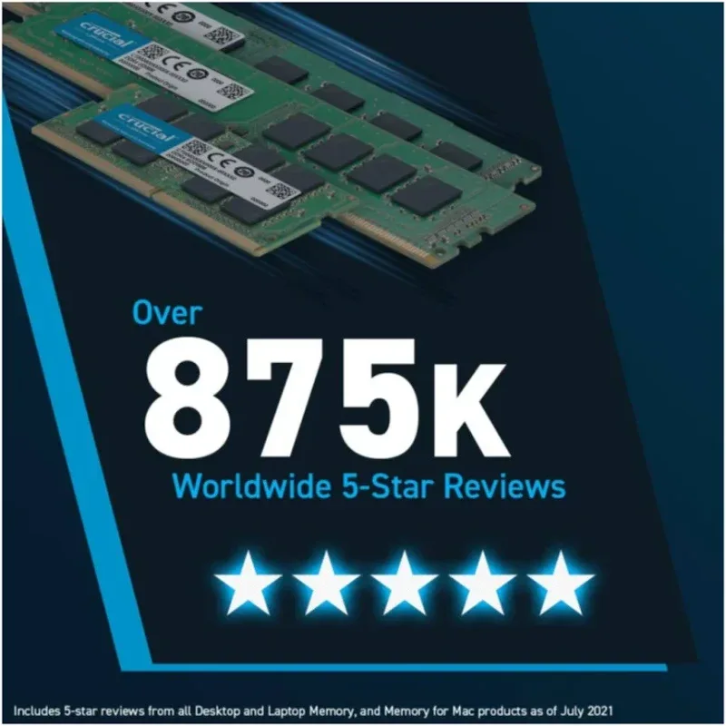 Micron 16 Go DDR5 5600 MHz - vue 2