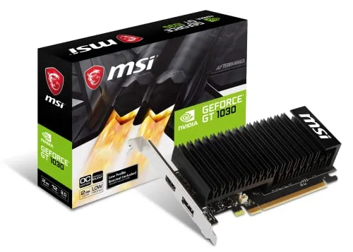 MSI GeForce GT 1030 2GHD4 LP OC 2Go DDR4