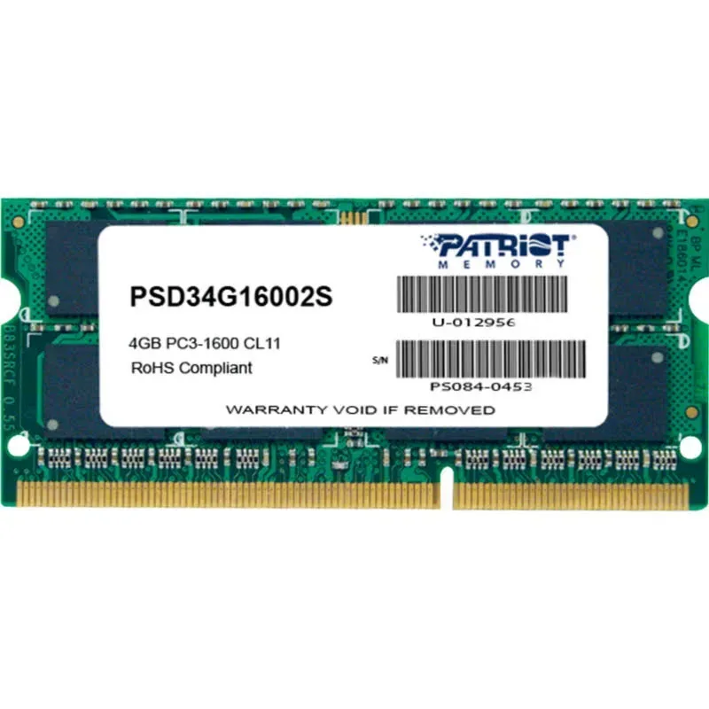 Patriot 4 Go DDR3 1600 MHz