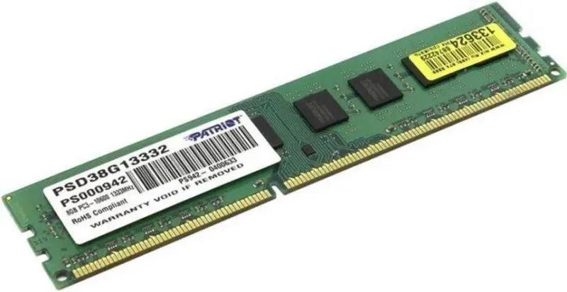 Patriot 8 Go DDR3 1333 MHz - vue 2