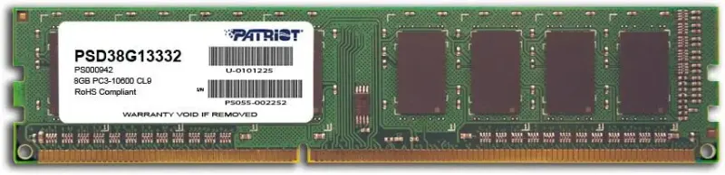 Patriot 8 Go DDR3 1333 MHz