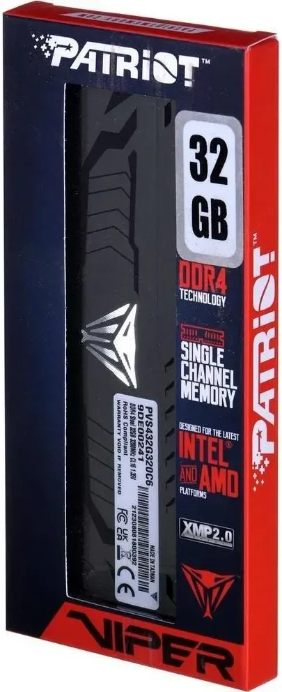 Patriot Viper Steel 32 Go DDR4 3200 MHz - vue 3