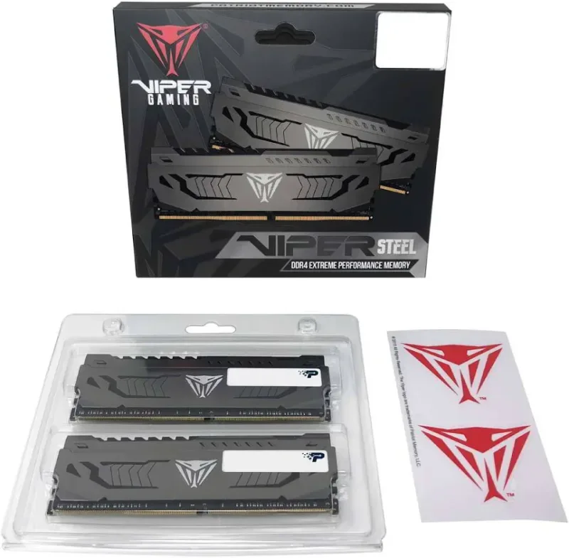 Patriot Viper Steel 32 Go Kit 2x16Go DDR4 3200 MHz - vue 3