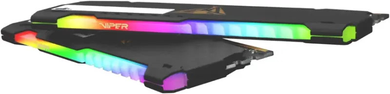 Patriot Viper Steel RGB 16 Go Kit 2x8Go DDR4 3600 MHz - vue 2