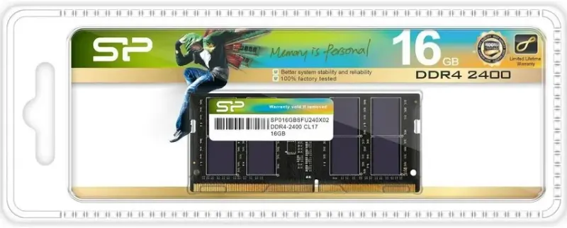 Silicon Power 16 Go DDR4 2400 MHz - vue 4
