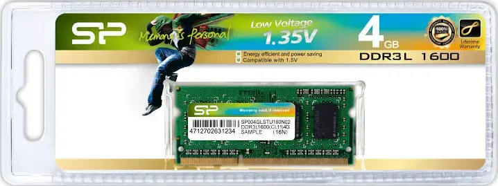 Silicon Power 4 Go DDR3 1600 MHz - vue 2
