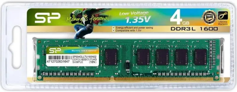 Silicon Power 4 Go DDR3 1600 MHz - vue 4
