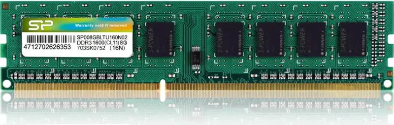 Silicon Power 8 Go DDR3 1600 MHz - vue 2