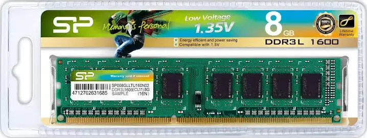 Silicon Power 8 Go DDR3 1600 MHz - vue 2