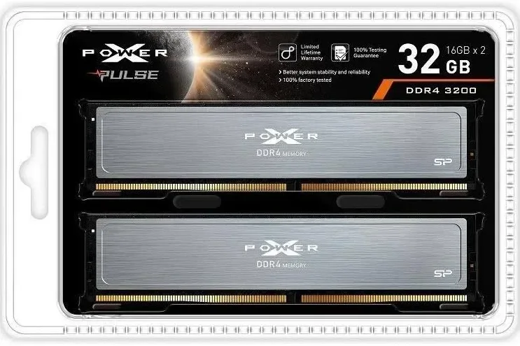 Silicon Power XPOWER Pulse 32 Go Kit 2x16Go DDR4 3200 MHz - vue 2