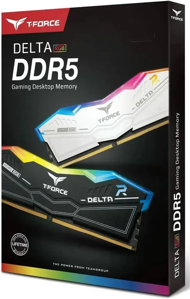 Team Group Delta RGB 32 Go Kit 2x16Go DDR5 6400 MHz - vue 3