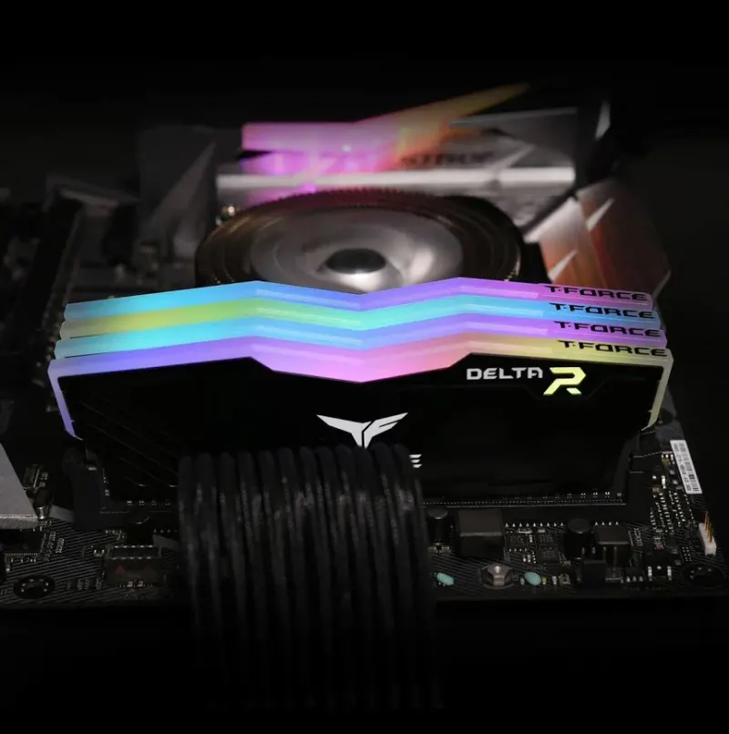 Team Group Delta TF3 16 Go Kit 2x8Go DDR4 3600 MHz - vue 5
