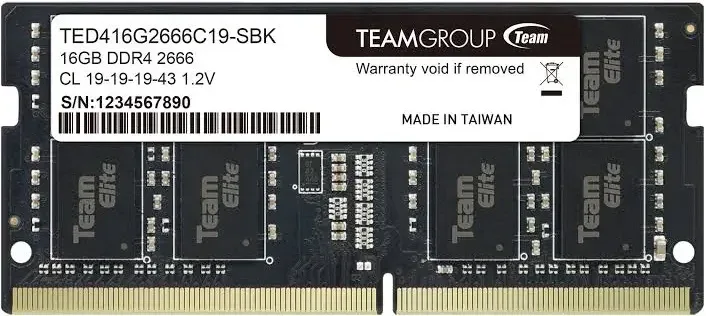 Team Group Elite 16 Go DDR4 2666 MHz