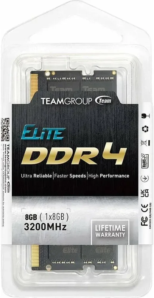 Team Group Elite 8 Go DDR4 3200 MHz - vue 2