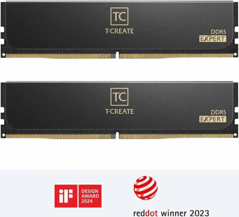 Team Group T-Create Expert 32 Go Kit 2x16Go DDR5 6400 MHz - vue 2