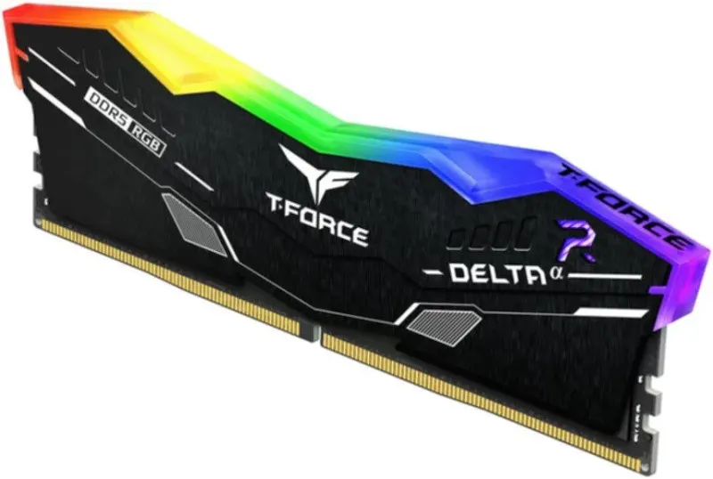 Team Group T-Force Deltaα RGB 32 Go Kit 2x16Go DDR5 6000 MHz - vue 3