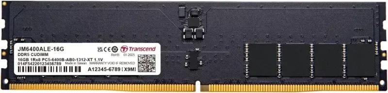 Transcend JetRam 32 Go DDR5 6400 MHz - vue principale