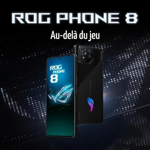 ASUS ROG Phone 8 12 Go / 256 Go Noir Fantome