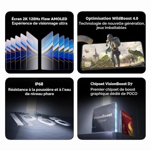 POCO F7 Ultra 16 Go / 512 Go Jaune image 3