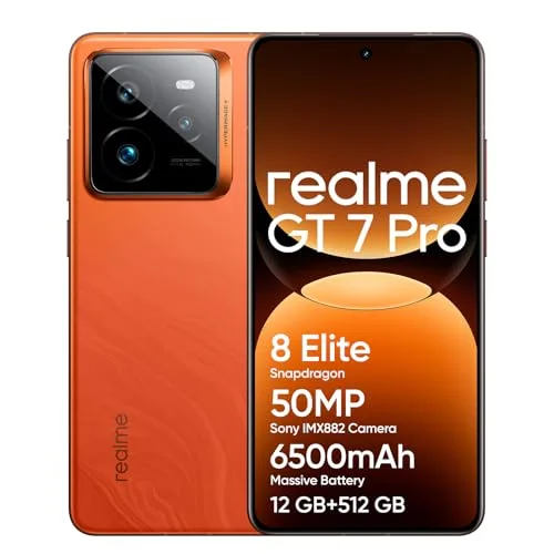 realme GT 7 Pro 12 Go / 512 Go Orange