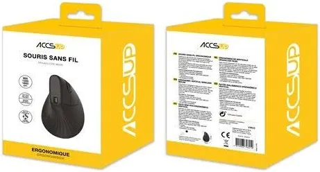 Accsup 08 V3 Noir - vue 3