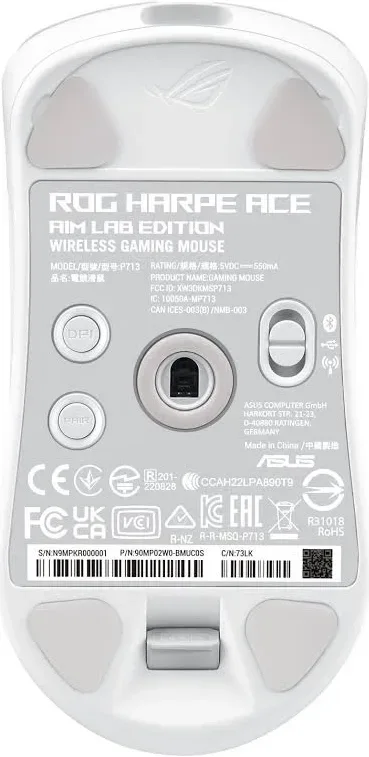 ASUS ROG Harpe Ace Aim Lab Edition Blanc - vue 5