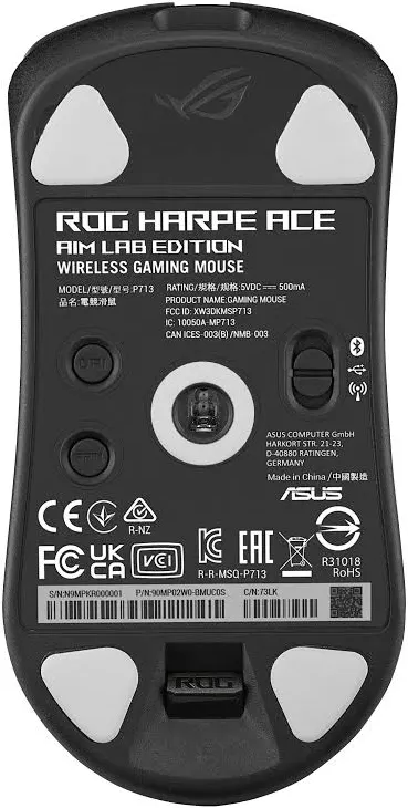 ASUS ROG Harpe Ace Aim Lab Edition Noir - vue 2