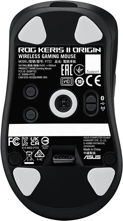 ASUS ROG Keris II Origin Noir - vue 2
