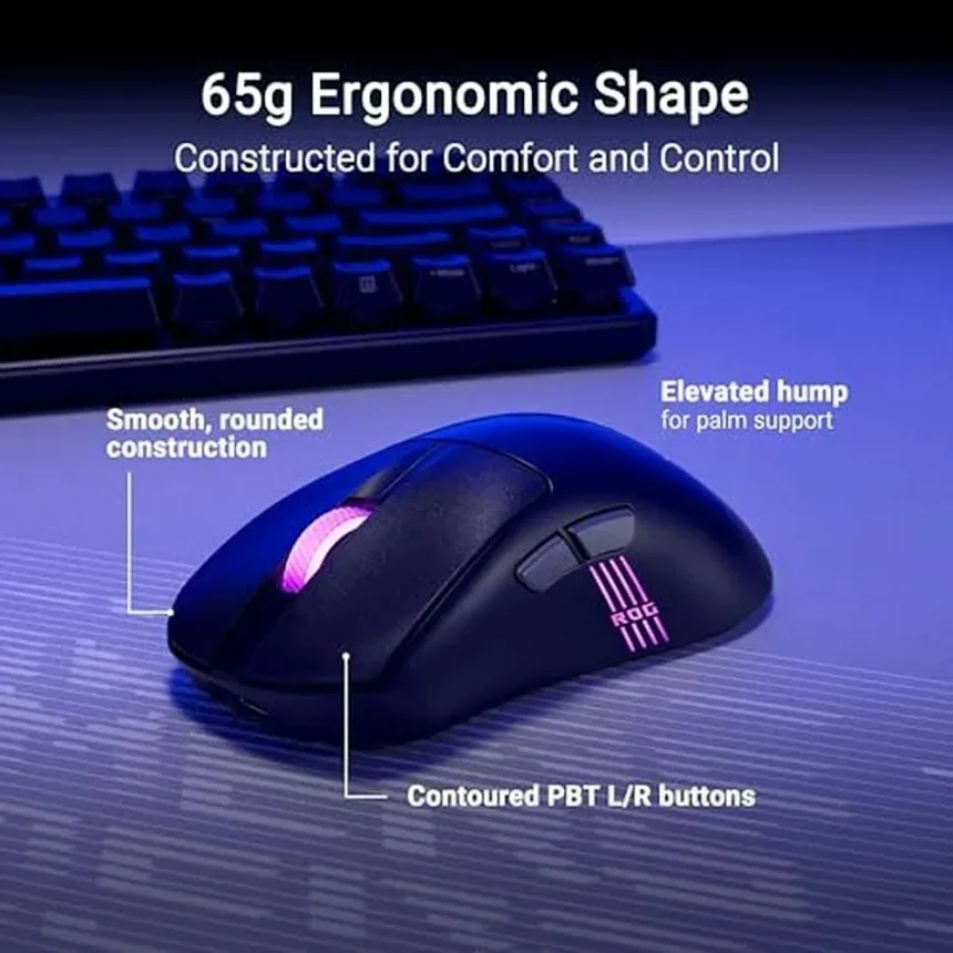 ASUS ROG Keris II Origin Noir - vue 5