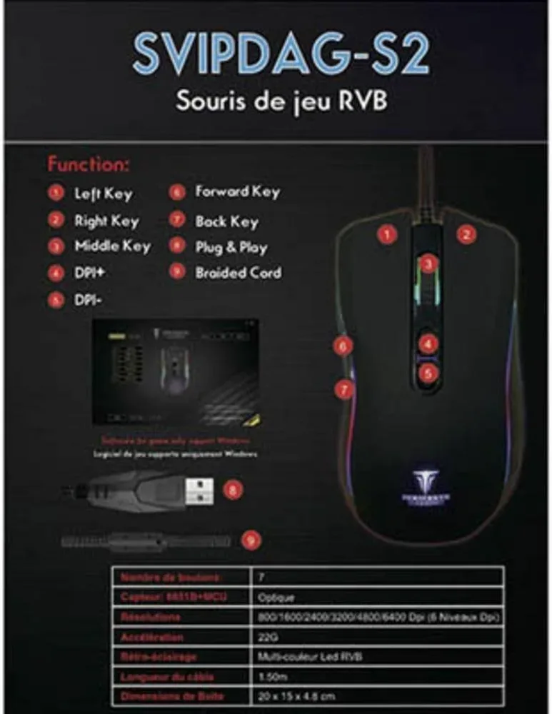 Berserker Gaming Alpha Omega Players S2 Noir - vue 3