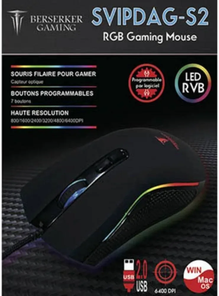 Berserker Gaming Alpha Omega Players S2 Noir - vue 4