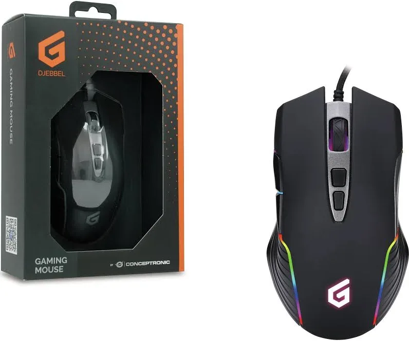 Conceptronic DJEBBEL RGB Noir - vue 4