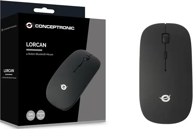 Conceptronic Lorcan01B Noir - vue 5
