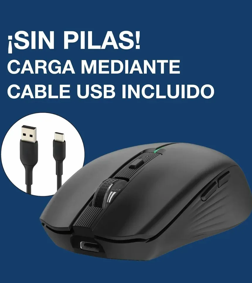 CoolBox 1600 DPI RGB 6 Boutons Wireless - vue 5