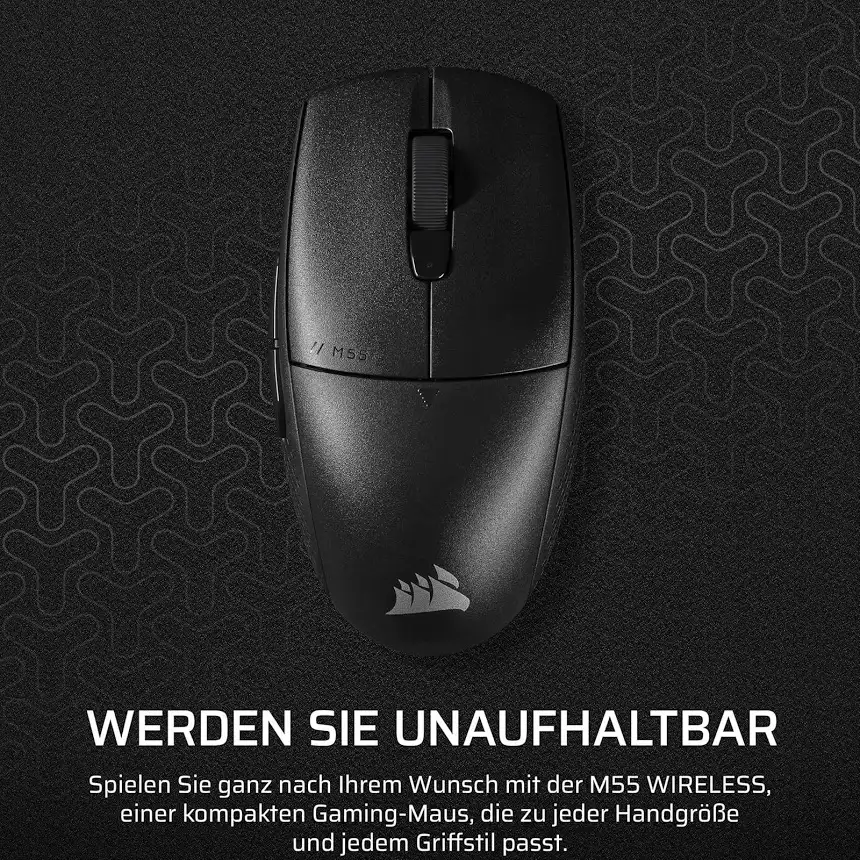 Corsair M55 Wireless - vue 2