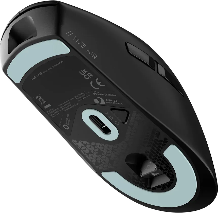 Corsair M75 Air Wireless Noir - vue 5