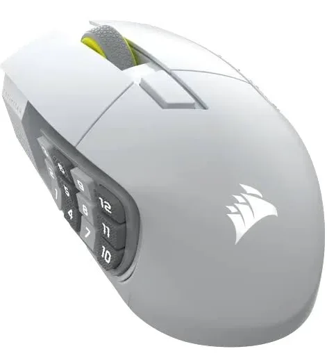 Corsair Scimitar Elite SE Blanc - vue 1