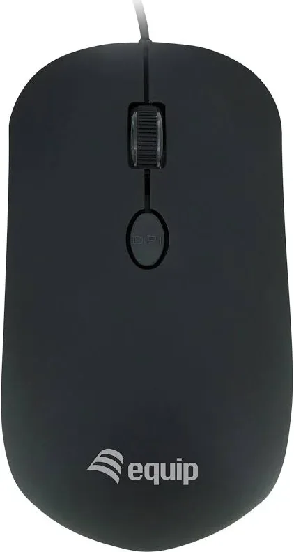 Equip Souris USB 1600 DPI Noir - vue 2