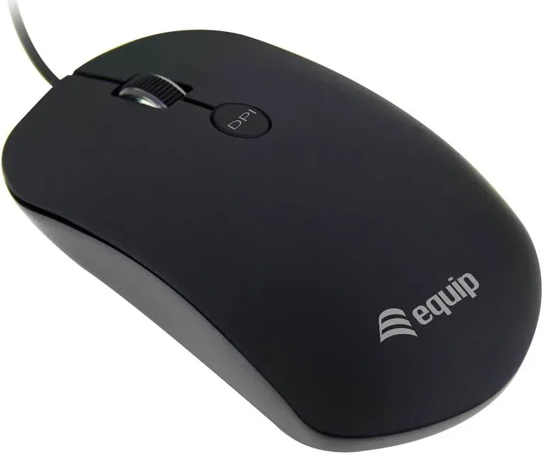 Equip Souris USB 1600 DPI Noir - vue 3