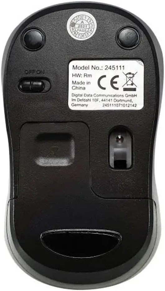 Equip Wireless Mouse 1200 DPI Bleu - vue 4