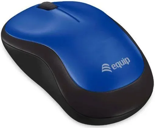 Equip Wireless Mouse 1200 DPI Bleu - vue 1