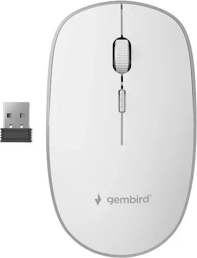 Gembird Souris optique sans fil Blanche - vue 2