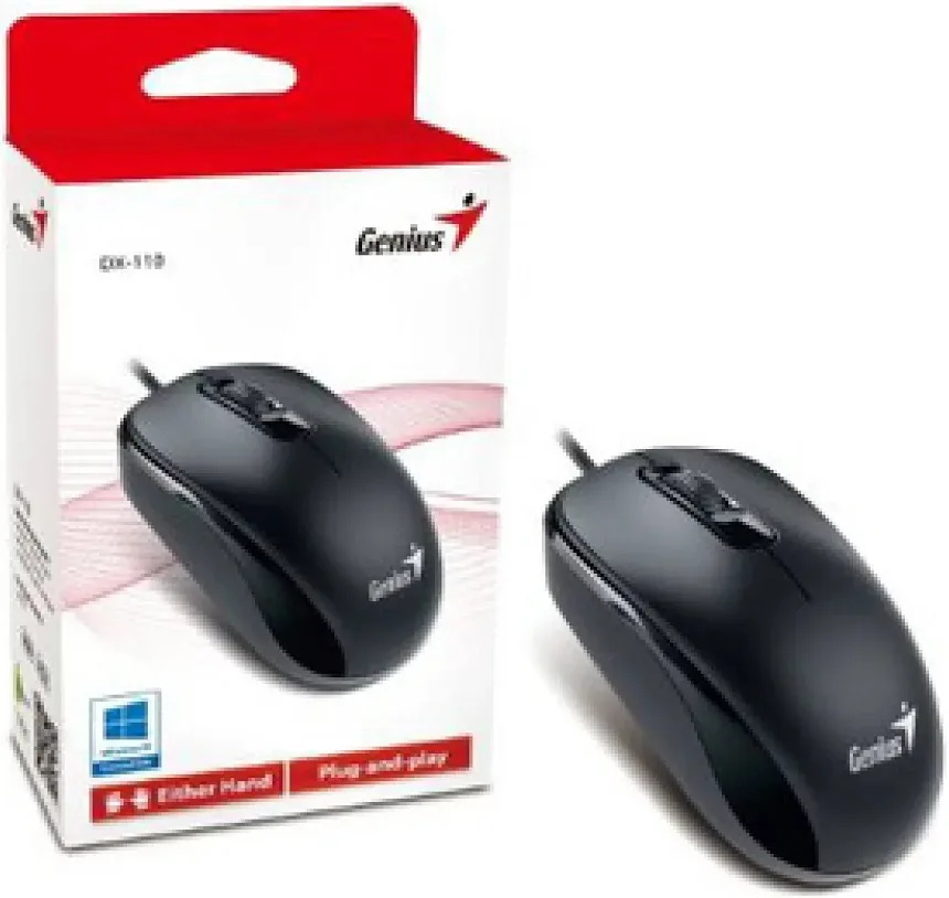 Genius DX-110 Noir - vue 3