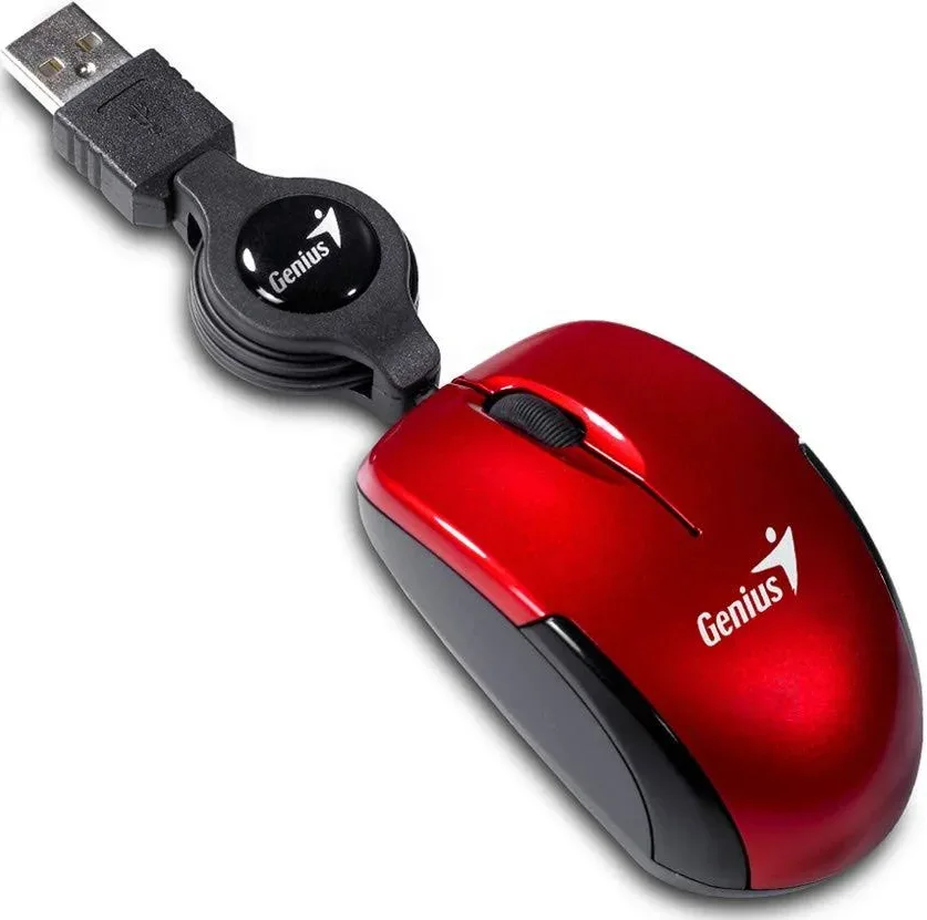 Genius Micro Traveler V2 Mini Rouge - vue 1