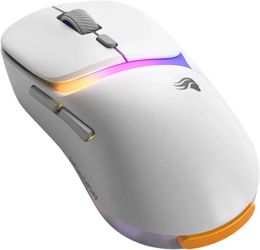 GLORIOUS Model D3 Wireless Blanc - vue 1