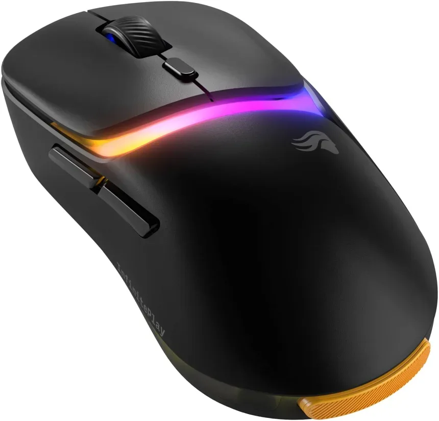 Glorious Model D3 Wireless Noir - vue 1